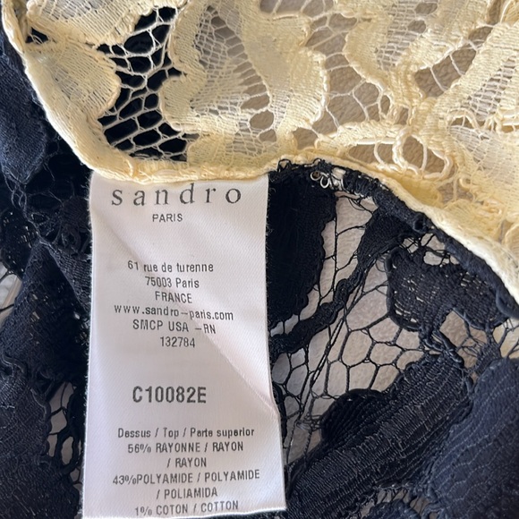 Sandro stylish French Cami - Picture 6 of 8
